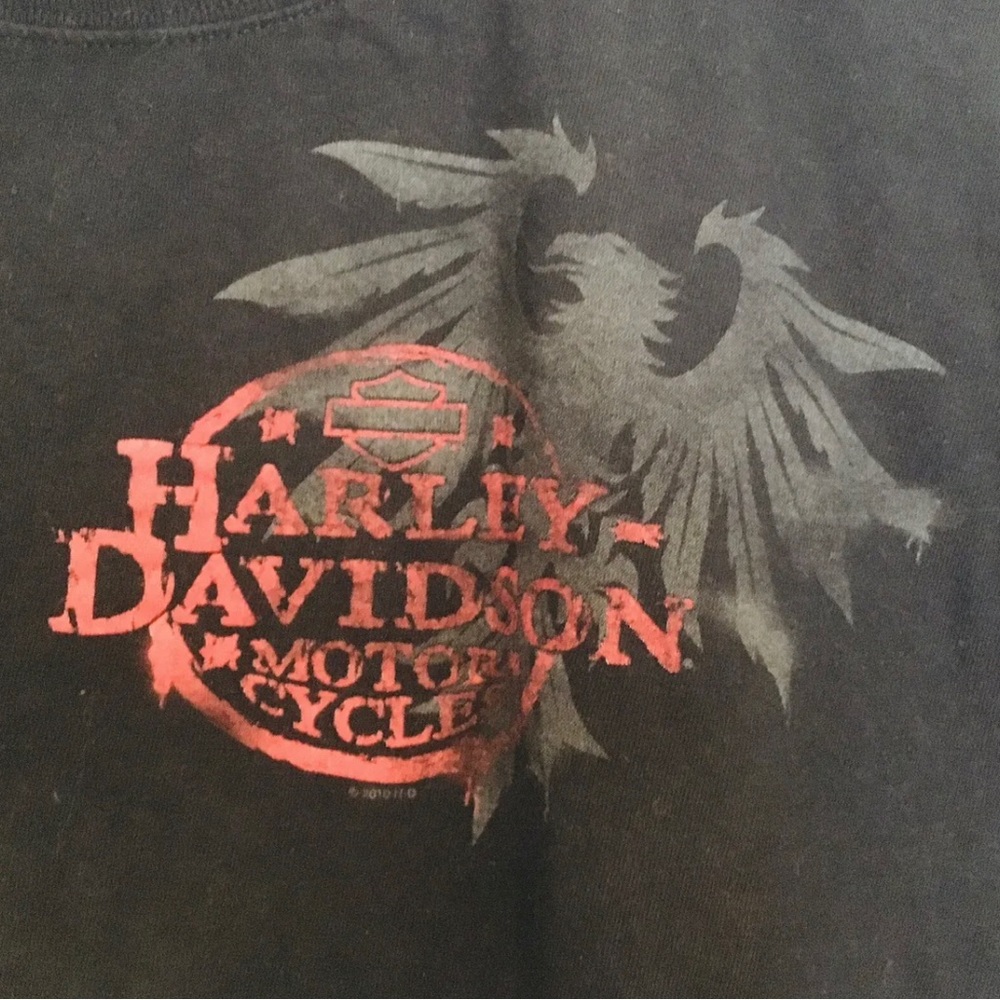 2 Motorcycle TShirts Iron Horse Campground Sturgis &… Gem